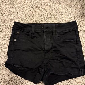 American Eagle Outfitters Black Jean Shorts